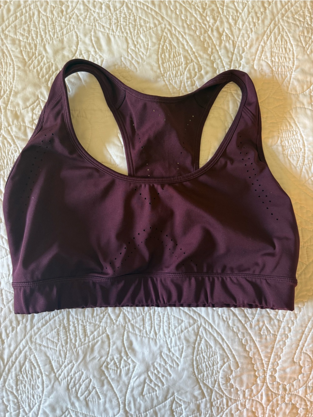 JoyLab Seamless Sports Bra - Deep Plum